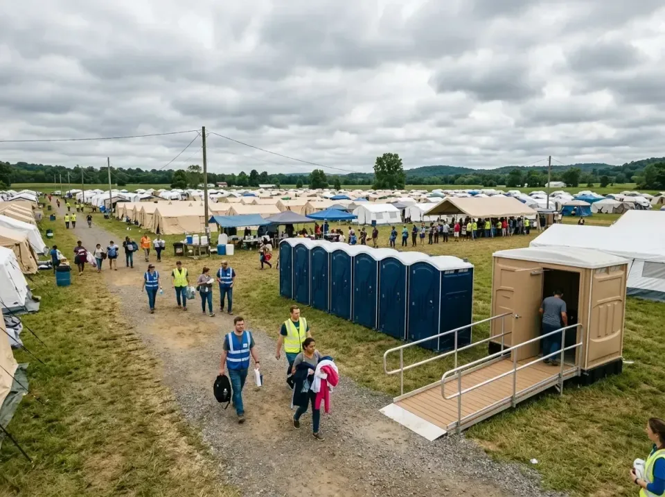 disaster-relief-camp-restrooms-010 — frequently asked questions, Dumpster & Portable Bathrooms Rental in Almont, MI